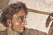Mosaïque d'Alexandre - Masion du Faune
